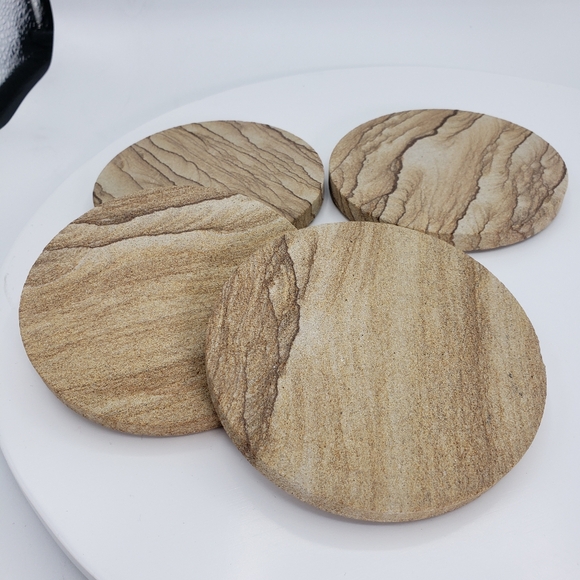 Set of 4 thirstystone coasters, vintage - Picture 4 of 6